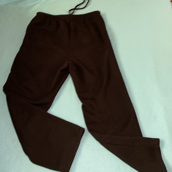 BLAIR pull on sweatpants black elastic waistband drawstring size L - Picture 3 of 9